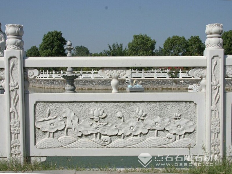 漢白玉欄桿 石雕欄板