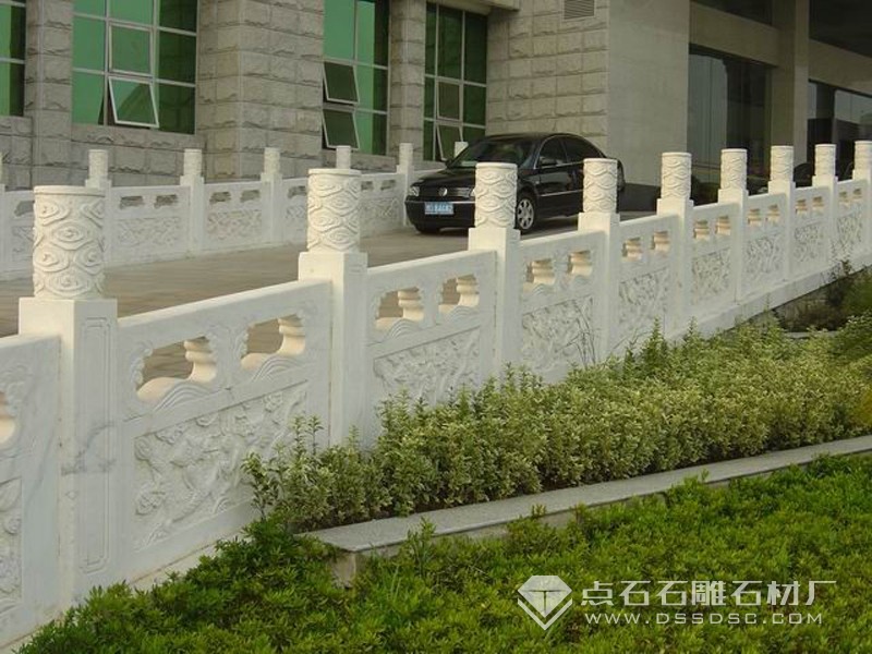 漢白玉欄桿 白欄桿