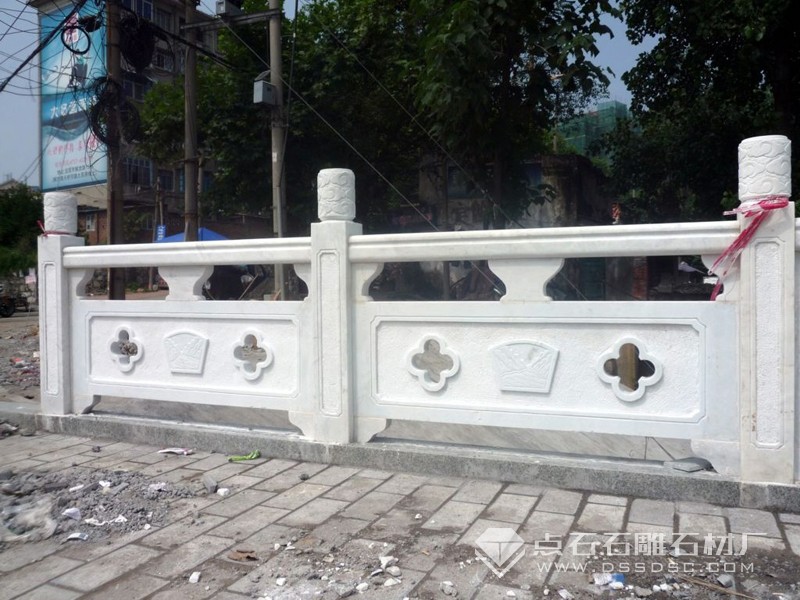 漢白玉欄桿 漢白玉護(hù)欄