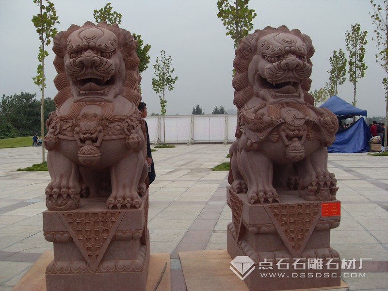 石雕獅子 砂巖獅子