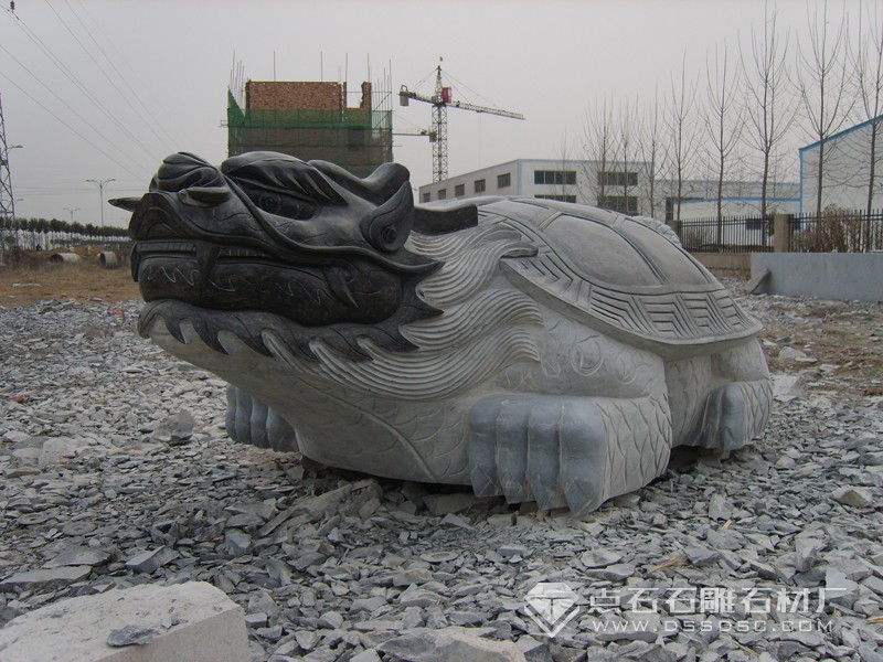 石雕龜 青石