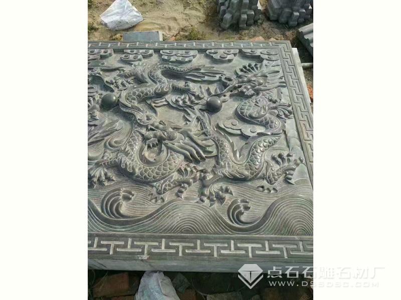 青石九龍壁 仿古九龍壁