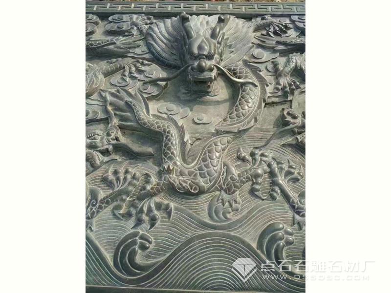 青石九龍壁 仿古九龍壁