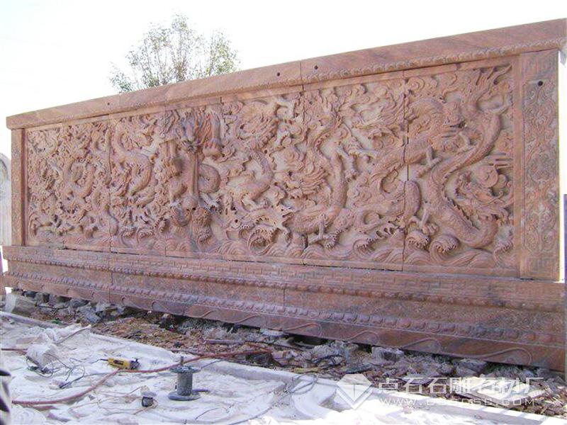 九龍壁雕刻 九龍壁雕刻