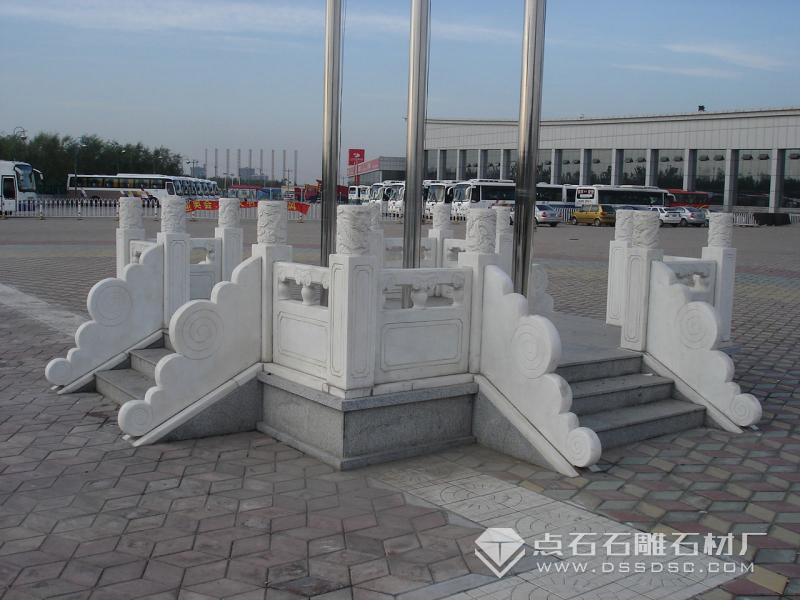 漢白玉欄桿 漢白玉欄桿